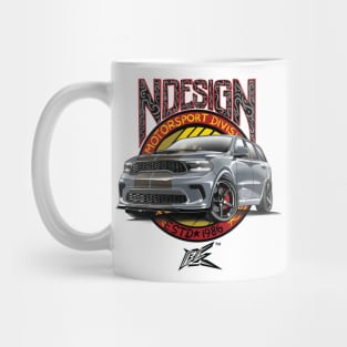 gray dodge durango Mug